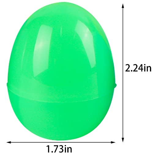 Lulu Home 80 Packs Easter Eggs with Novelty Toys, Surprise Eggs with Toys Inside for Easter Egg Hunt, Easter Basket Filler Stuffers, Kids Game Set Birthday Gifts, Party Favors, NOT Prefill from Lulu Home Inc