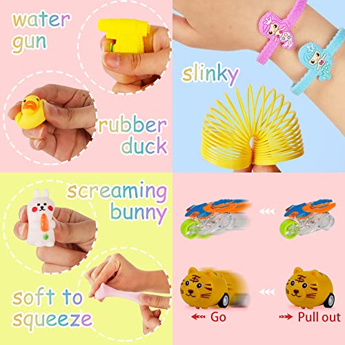 Lulu Home 80 Packs Easter Eggs with Novelty Toys, Surprise Eggs with Toys Inside for Easter Egg Hunt, Easter Basket Filler Stuffers, Kids Game Set Birthday Gifts, Party Favors, NOT Prefill from Lulu Home Inc