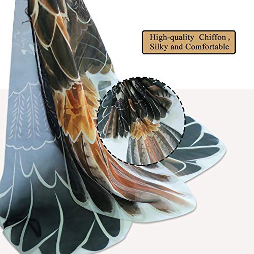 D.Q.Z Kids Bird Wings Dress Up Costume for Boys Girls with Bird Mask Eagle Owl Pretend Play Halloween Party Favors (Gray) by D.Q.Z