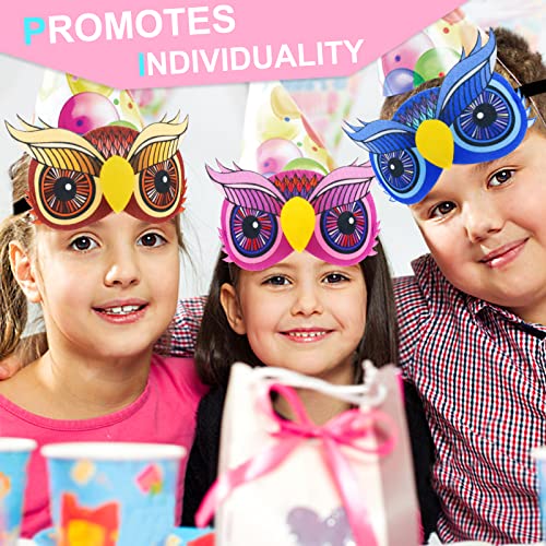 Bird Owl Costume Wings for Kids and Headband, Feathered Eagle Parrot Dress-up Cape for Boys Girls Birthday Party Favors (Brown) from 