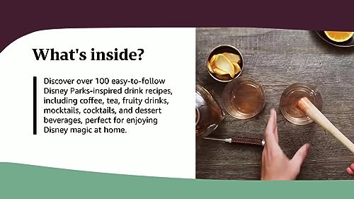 The Unofficial Disney Parks Drink Recipe Book: From LeFou's Brew to the Jedi Mind Trick, 100+ Magical Disney-Inspired Drinks (Unofficial Cookbook) by Adams Media