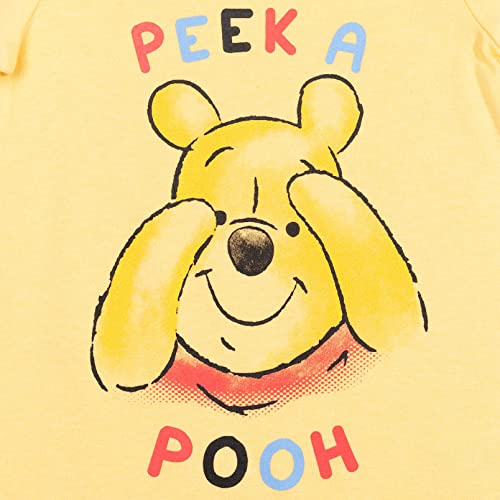 Disney Winnie The Pooh Baby Boys One-Piece Romper & Sunhat Set Yellow 3-6 Months from Bentex Group, Inc.