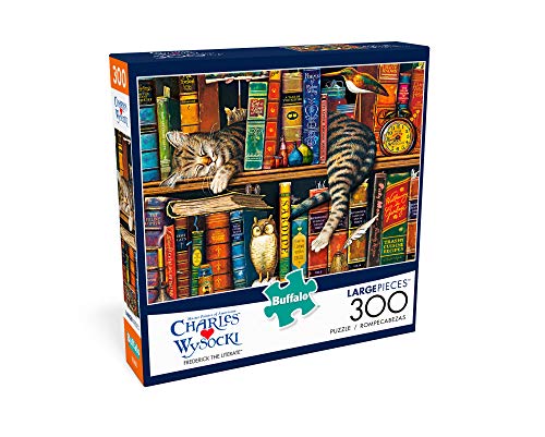 Buffalo Games - Charles Wysocki - Frederick the Literate - 300 LARGE Piece Jigsaw Puzzle by Buffalo Games