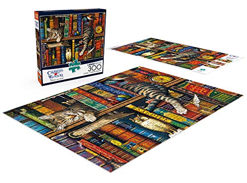 Buffalo Games - Charles Wysocki - Frederick the Literate - 300 LARGE Piece Jigsaw Puzzle by Buffalo Games