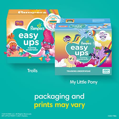 Pampers Easy Ups Training Pants Girls and Boys, 2T-3T (Size 4), 132 Count, Enormous Pack by Procter & Gamble