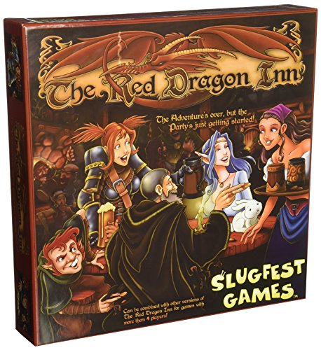 Slugfest Games The Red Dragon Inn Strategy Boxed Board Game Ages 13 & Up (SFG004) by Flat River Group