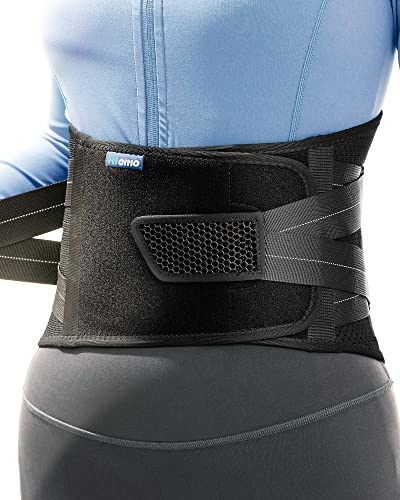 Fitomo Back Brace for Lower Back Pain Men Women, Back Support Belt for Intant Pain Relief from Sciatica Hernated Disc Scoliosis Sprain, Adjustable Support for Bending Sitting Standing Heavy Lifting from Fitomo