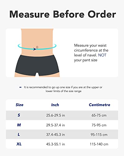 Fitomo Back Brace for Lower Back Pain Men Women, Back Support Belt for Intant Pain Relief from Sciatica Hernated Disc Scoliosis Sprain, Adjustable Support for Bending Sitting Standing Heavy Lifting from Fitomo