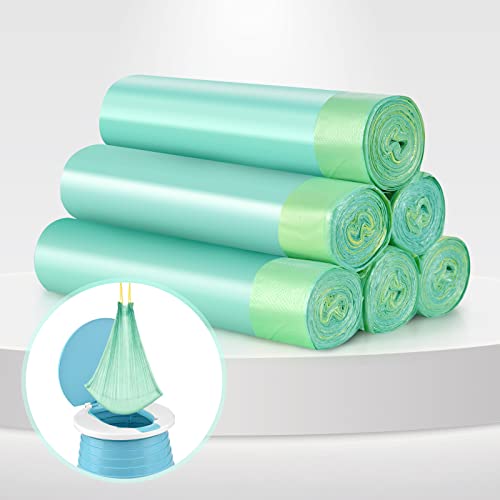 Portable Travel Potty Chair Liners Bags Universal with Drawstring For Toddler Potty Training Toilet Seat Disposable Cleaning Bag For Kids Toddler Adults Pet Outdoors-90 PCS(18*20INCH) from VISATOR