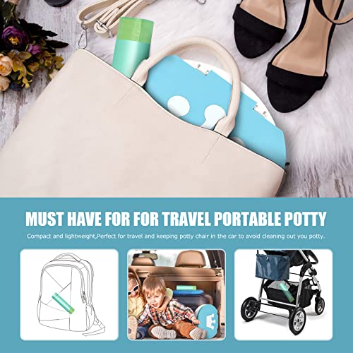 Portable Travel Potty Chair Liners Bags Universal with Drawstring For Toddler Potty Training Toilet Seat Disposable Cleaning Bag For Kids Toddler Adults Pet Outdoors-90 PCS(18*20INCH) from VISATOR