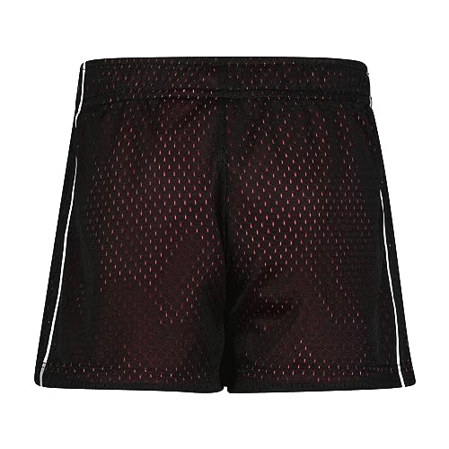 PUMA Big Girls' Active Double Mesh Short, Black, 7 (Small) from Big Girls' PUMA (Apparel Group)