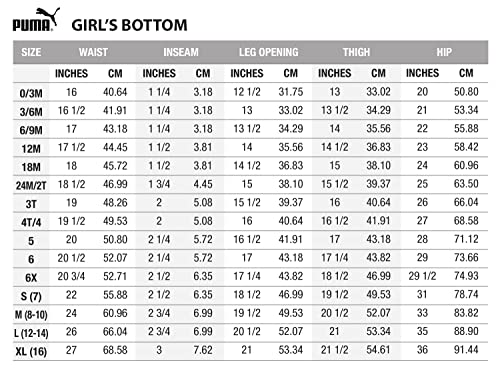 PUMA Big Girls' Active Double Mesh Short, Black, 7 (Small) from Big Girls' PUMA (Apparel Group)