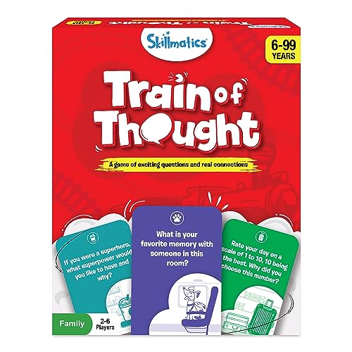 Skillmatics Card Game Train of Thought | Family Party Game for Kids & Adults by Grasper Global Private Limited