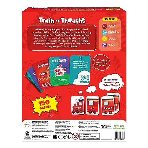 Skillmatics Card Game Train of Thought | Family Party Game for Kids & Adults by Grasper Global Private Limited