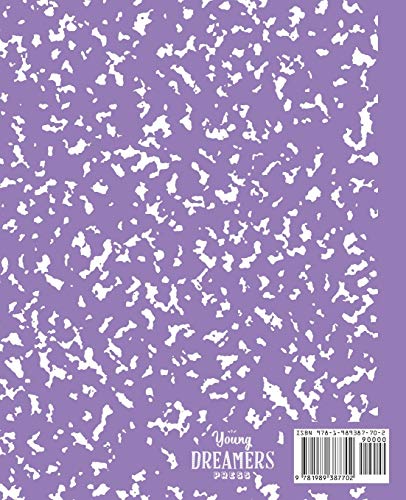 Marble Composition Notebook College Ruled: Lavender Marble Notebooks, School Supplies, Notebooks for School (Notebooks College Ruled) from Young Dreamers Press