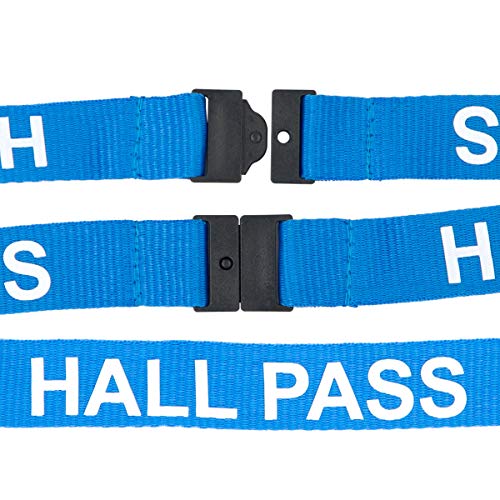 Hall Pass Lanyards and School Passes Set of 6 for School Supplies Teachersâ Helper Classroom Gift by ceiba tree