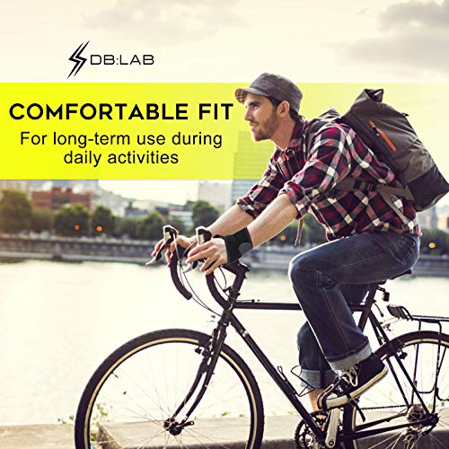 DB:LAB Wrist Support for Carpal Tunnel, Sprains, Arthritis, Tendonitis Support- Adjustable for Women and Men- Fit for Both Left and Right Hand- L/XL, Single by DB:LAB