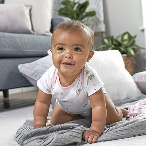 GERBER Baby Girls 5-Pack Variety Onesies Bodysuits, Princess Arrival, 3-6 Months by GERLO