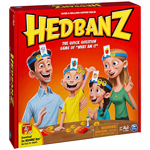 Hedbanz, Quick Question Family Guessing Game for Kids and Adults (Edition May Vary) from Spin Master