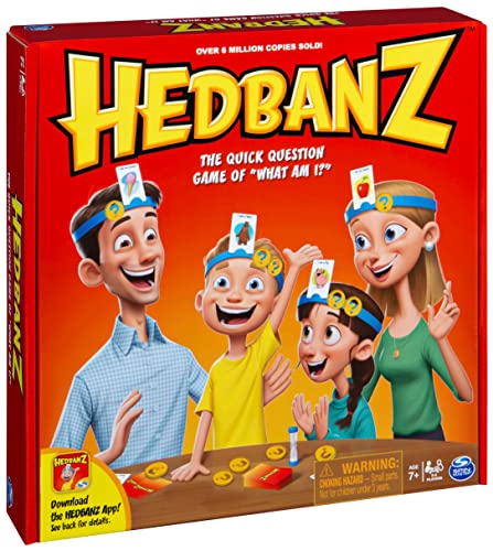 Hedbanz, Quick Question Family Guessing Game for Kids and Adults (Edition May Vary) from Spin Master