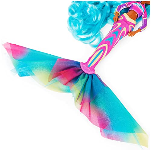 Mermaid High, Oceanna Deluxe Mermaid Doll & Accessories with Removable Tail, Doll Clothes and 4 Fashion Accessories, Kids Toys for Girls Ages 4 and up by Spin Master