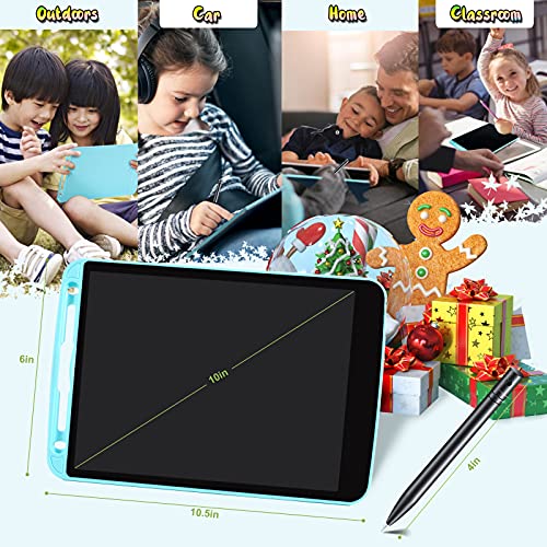 Kids Toys for 3 4 5 6 7 8 Year Old Boys Girls: LCD Writing Tablet 10inch Coloring Toddler Drawing Pad Educational Doodle Board Electronic Drawing Board Travel Learning Toy Kid Birthday Gifts Age 3-5 from SHANTOU DEYIDA SCIENCE AND TECHNOLOGY LTD.