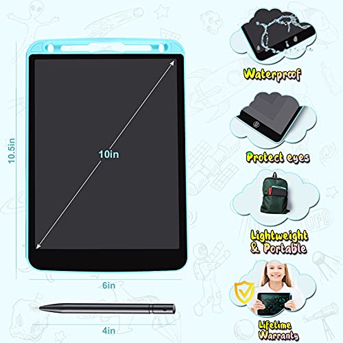 Kids Toys for 3 4 5 6 7 8 Year Old Boys Girls: LCD Writing Tablet 10inch Coloring Toddler Drawing Pad Educational Doodle Board Electronic Drawing Board Travel Learning Toy Kid Birthday Gifts Age 3-5 from SHANTOU DEYIDA SCIENCE AND TECHNOLOGY LTD.