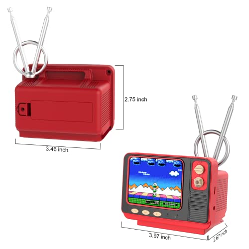 Retro Handheld Games Console Built-in 308 Games 3.0 Inch LCD Mini TV Video Games Player Support AV Output Electronic Games Gift for for Boys Girls Age 4-12 by E-MODS GAMING