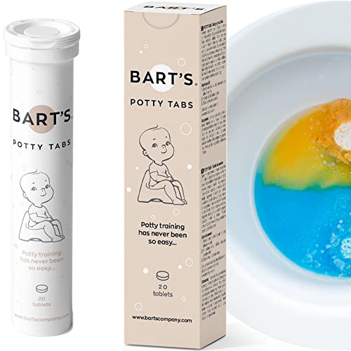 Potty Tabs New 2023 - Easy Effective Way to Potty Train - Visual&Sound Effects - Potty Training Method Boys Girls - Alternative Potty Watch Books Potty Training Chart Sticker Rewards Pants from Bart's