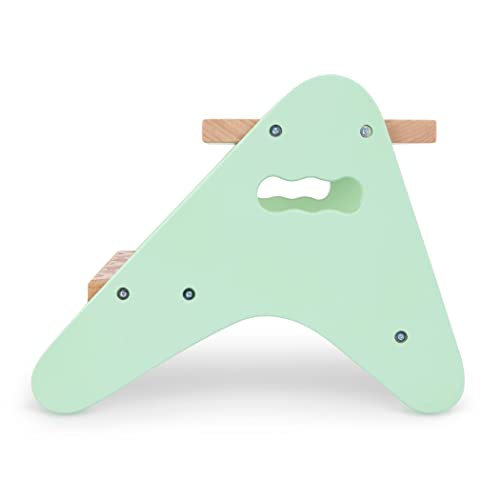 B. spaces by Battat â Kids Wooden Two Step Stool â Peek-A-Boost â Mint & Wood from Branford LTD