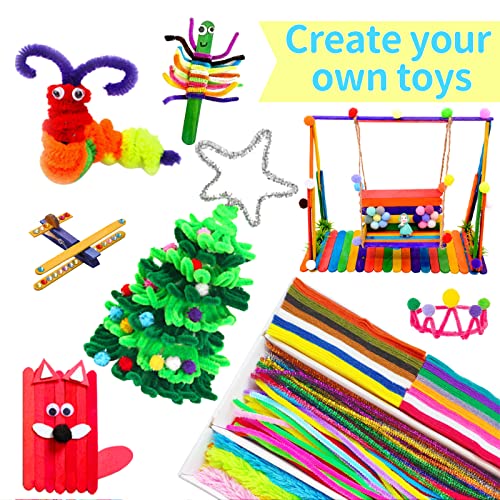 Itopstar Arts and Crafts for Kids - 3000+ Piece Deluxe Craft Chest - Giant Craft Box for Kids Art Supplies from Itopstar