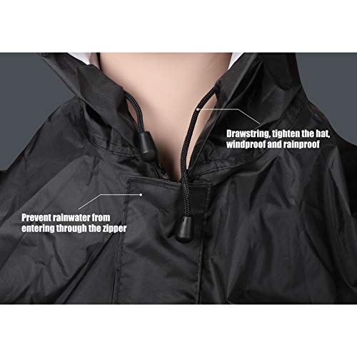 Anyoo Wheelchair Waterproof Poncho with Hood Reusable Cover perfect for Adult by Anyoo