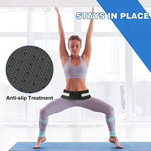 Sacroiliac SI Joint Belt for Women Men - Relief from SI Joint-Related Sciatica Hip Pain Lower Back Pelvic Nerve Pain/Adjustable Pelvis Compression Support Band & Trochanter Stabilization Brace from miniASTRO