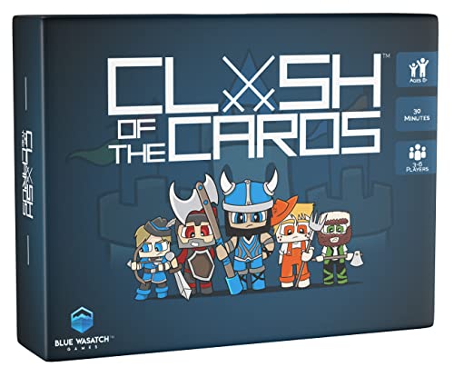 Blue Wasatch Games Clash of The Cards Card Game - Match, Collect, and Battle for Armies, Use Action Cards to Protect and Attack. Fun for Adults, Teens, and Kids. by Clash of the Cards LLC.