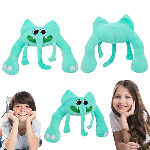 Nucucina Garten of Banban Plush Toy Green Elephant for Fans Gift 10'' Garten of Ban Ban Plush Soft Stuffed Figure Doll for Kids and Adults Great Birthday Gift by Nucucina