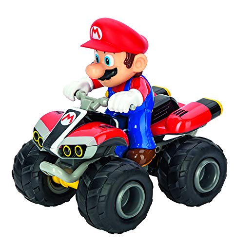 Carrera RC Nintendo Mario Kart 2.4 GHz Radio Remote Control Toy Car Vehicle - Mario Quad from Carrera