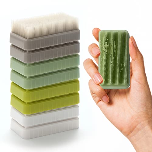 Special Supplies 8-Pack Sensory Brush Therapressure Therapy Brush for Occupational and Sensory Brushing, Stimulating and Calming Tools for Kids and Adults, Soft Flexible Bristles, Latex Free - Camo from Special Supplies