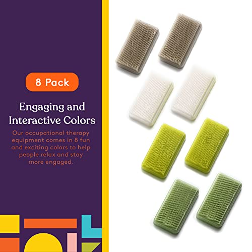 Special Supplies 8-Pack Sensory Brush Therapressure Therapy Brush for Occupational and Sensory Brushing, Stimulating and Calming Tools for Kids and Adults, Soft Flexible Bristles, Latex Free - Camo from Special Supplies