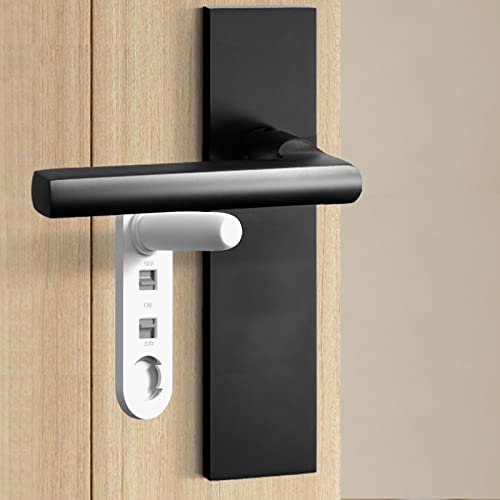 Childproof Sliding Glass Door Lock, 1 Pack Baby Safety Slide Window Locks for Kids Proof Patio Closet Doors No Drilling Tools Needed Easy Installation from ILORIUN