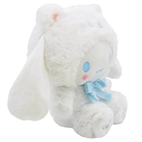COAQAC Kawaii Cartoon White Bear Cross-Dressing Series Plush,Soft Plush Doll Cute Soft Toys, Plush Pillow Stuffed Animals Toy Birthday Gifts for Girls Kids (White Bear-D, 7.8in) by COAQAC