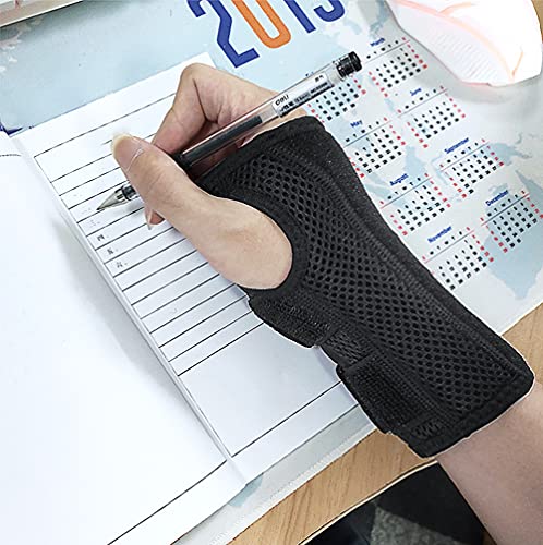 NuCamper Wrist Brace Carpal Tunnel Right Left Hand for Men Women Pain Relief, Night Wrist Sleep Supports Splints Arm Stabilizer with Compression Sleeve Adjustable Straps,for Tendonitis Arthritis from Nucamper
