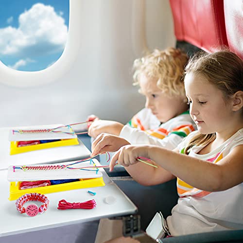 Friendship Bracelet Making Kit for Teen Girls - DIY Arts and Crafts Toys for Kids Age 7 8 9 10 11 12 Years Old, Best Birthday Christmas Gifts and String Bracelet Maker for Travel Activities Supplies by PREPOP