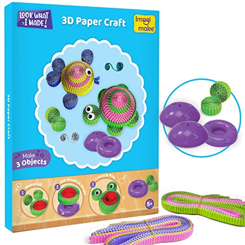 Imagimake 5-in-1 Awesome Craft Kit - Creative Toy & DIY Set for Kids - 5 Years and Above by By the Buy