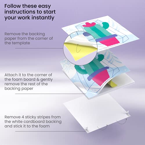 Arteza Kids String Art Kit, Set of 5 Assorted Designs, Plastic Pushpins, Art Supplies for Kids Craft Projects and Free Time Activities from Arteza