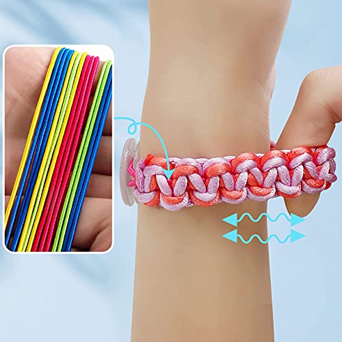 Friendship Bracelet Making Kit for Teen Girls - DIY Arts and Crafts Toys for Kids Age 7 8 9 10 11 12 Years Old, Best Birthday Christmas Gifts and String Bracelet Maker for Travel Activities Supplies by PREPOP