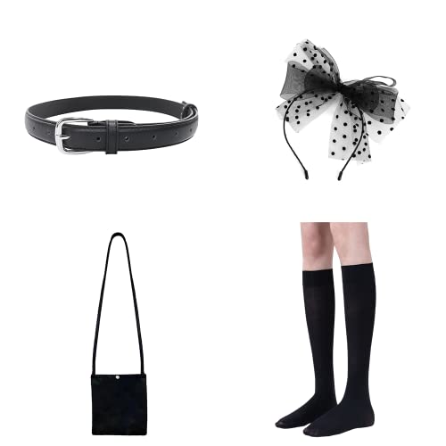 Kidswant Wednesday Addams Dress Girls Halloween Costumes Wednesday Addams Costume Black Princess Dress For 5-12T from Kidswant