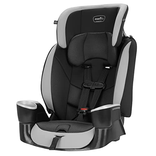 Maestro Sport Harness Highback Booster Car Seat, 22 to 110 Lbs., Granite Gray by Evenflo