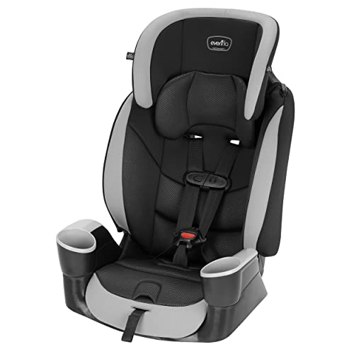 Maestro Sport Harness Highback Booster Car Seat, 22 to 110 Lbs., Granite Gray by Evenflo