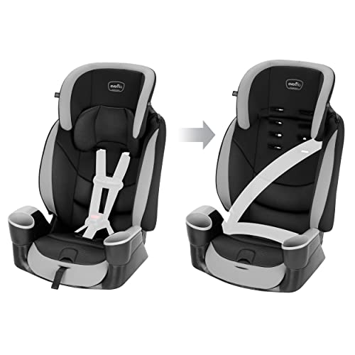 Maestro Sport Harness Highback Booster Car Seat, 22 to 110 Lbs., Granite Gray by Evenflo