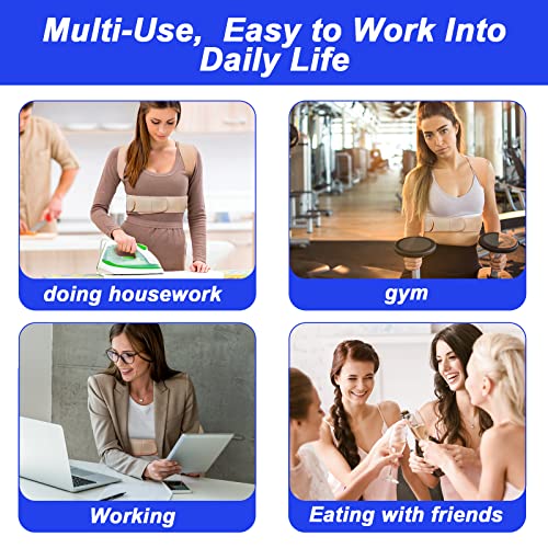 Women Back Braces Posture Corrector, Adjustable Upper Back Brace for Clavicle Support and Providing Pain Relief from Neck, Back Brace and Posture Corrector for Women and Men (Small/Medium 27"-37") by FORAUZON